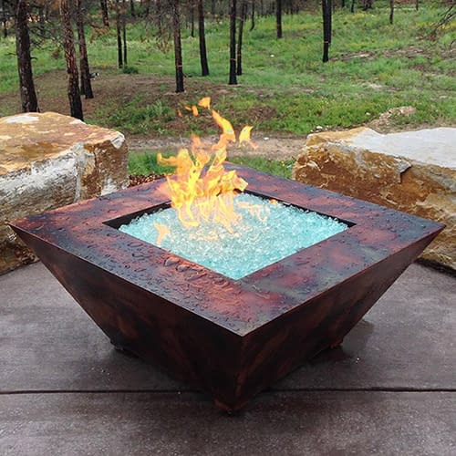 fire pit in black forest